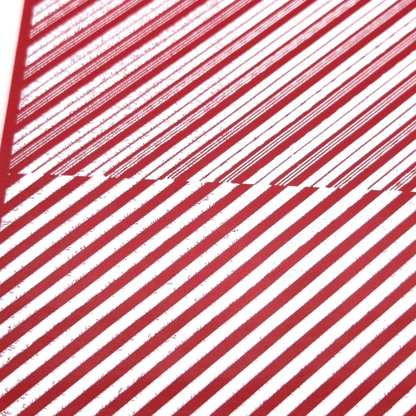 Winter Christmas Candy Cane Diagonal Stripes Pattern Design Silkscreen Stencil