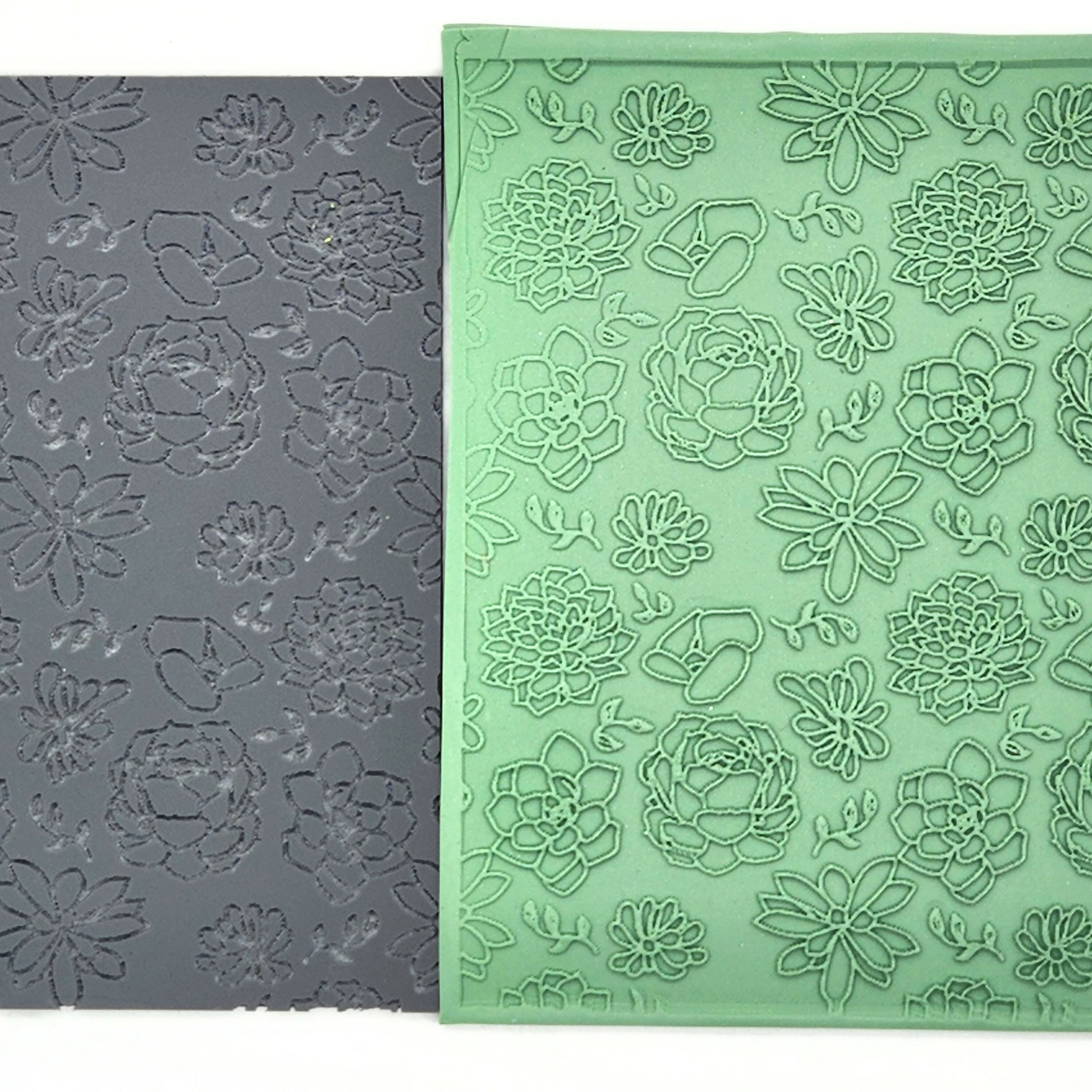 succulent sheets Succulent Polymer Clay Texture Sheet