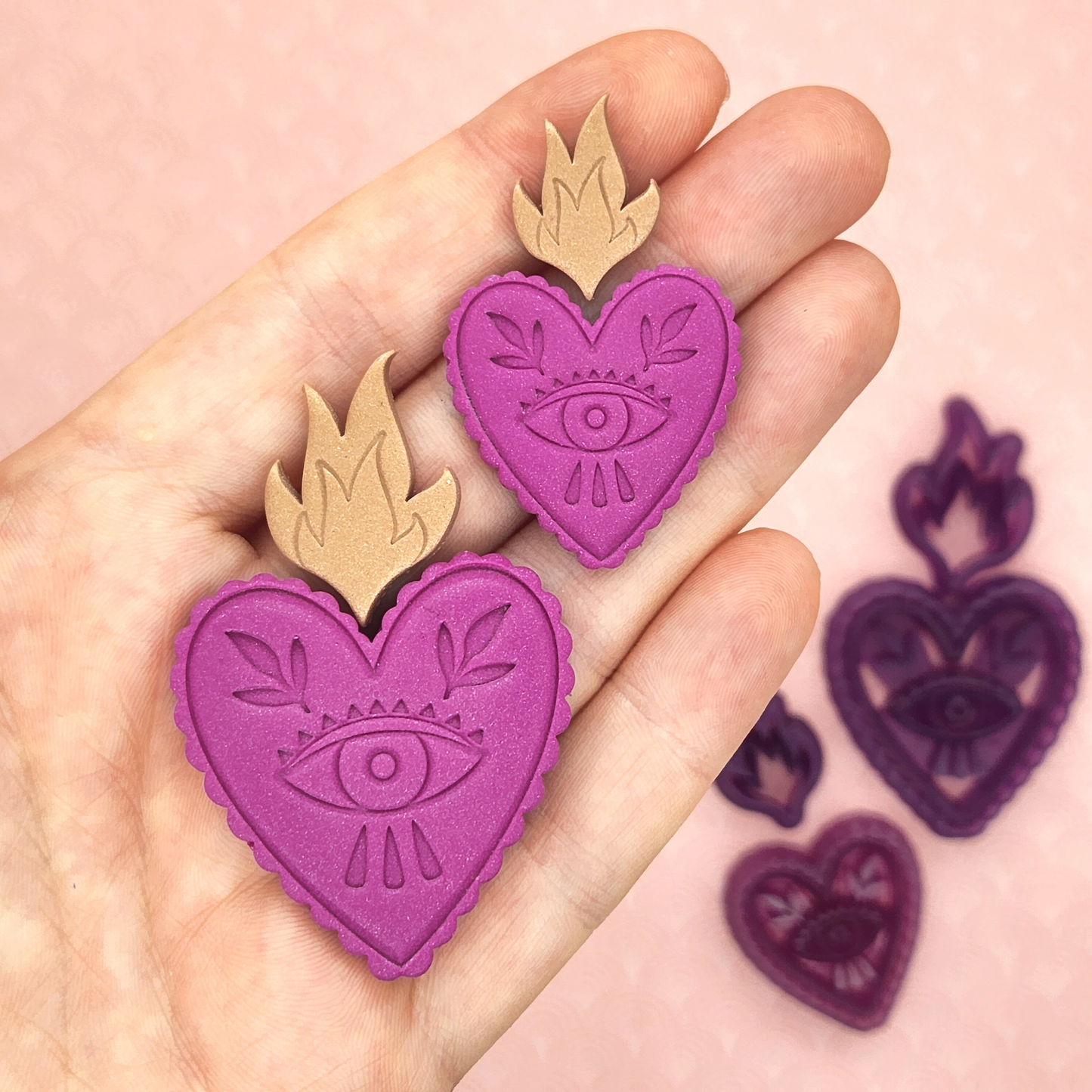 Happy/ Sad Heart Clay Cutter Set – Easy Peasy Cutters