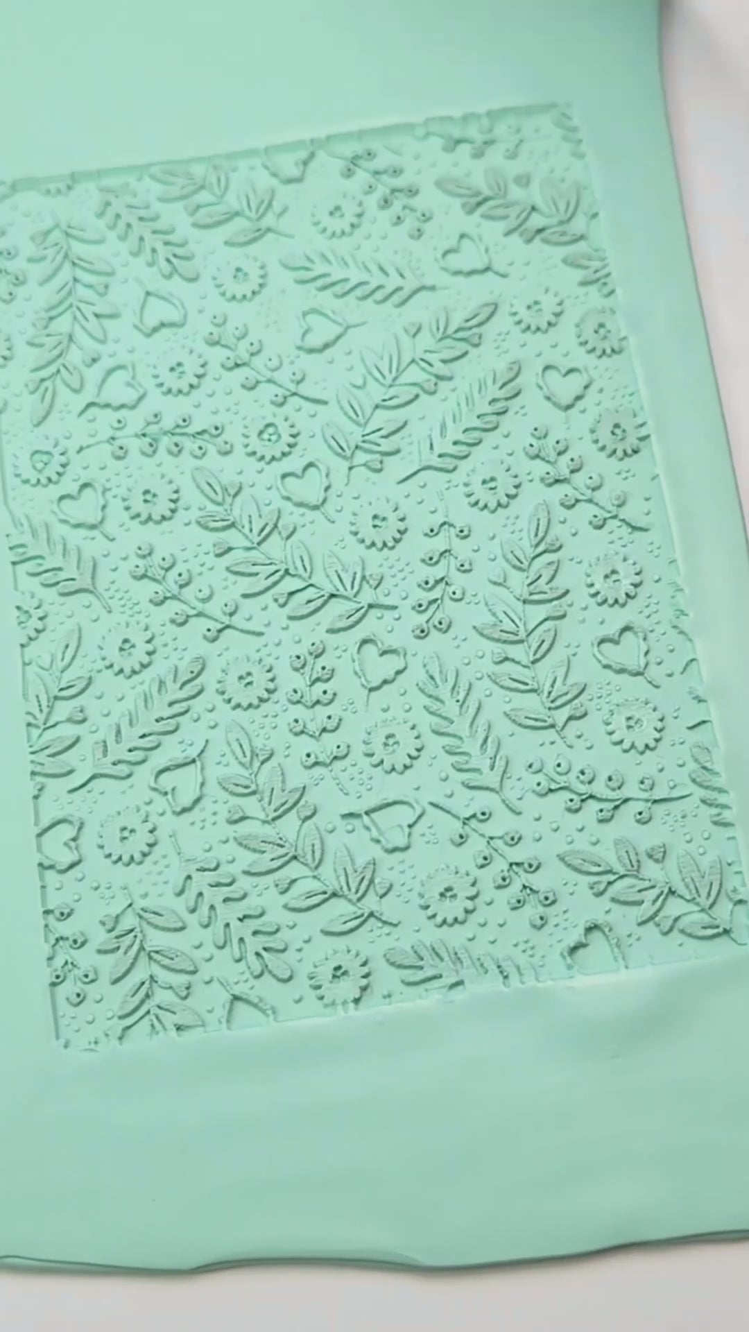 Hanging House Plants Polymer Clay Texture Sheet – The Clay Impress