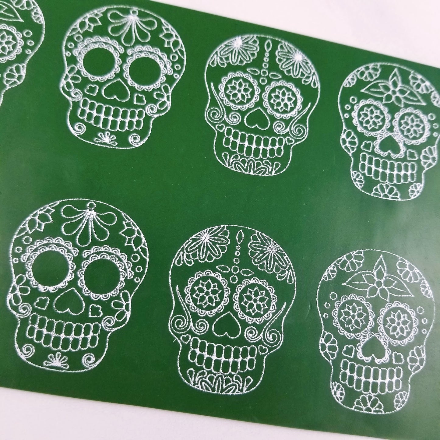 Sugar Skulls Silk Screen & Matching Cutter