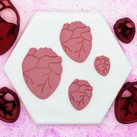 Valentine's Day Broken Heart Love polymer clay cutter tools – Makers India