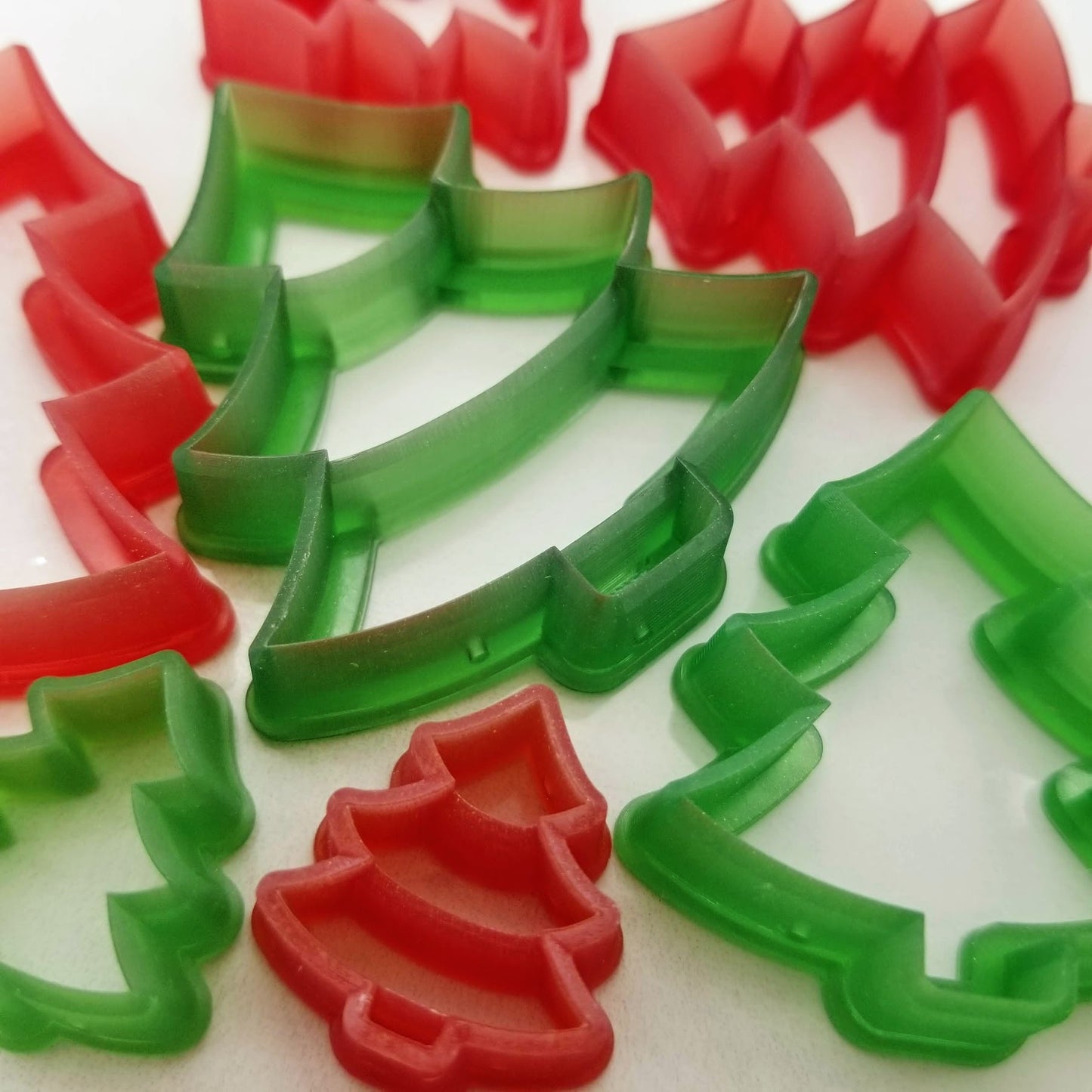 3D Printed Resin Christmas Tree Shape Cutter
