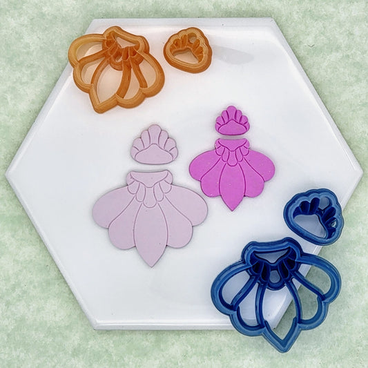 Fancy Flower Polymer Clay Cutter Set