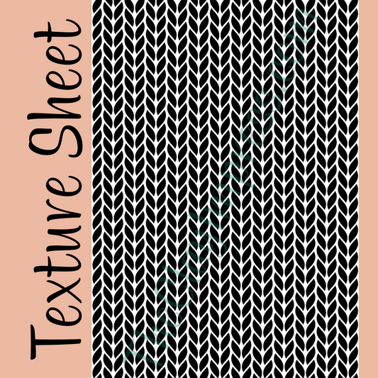 Simple Knit Texture Sheet