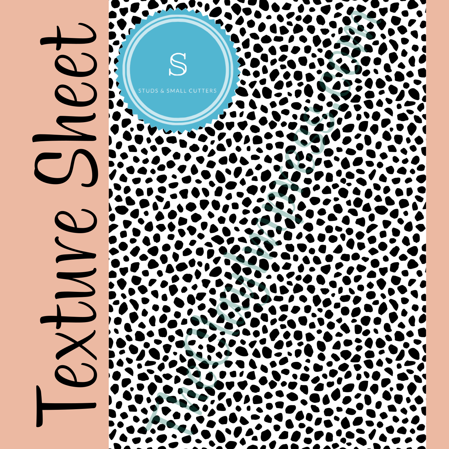 Spots Texture Sheet | Unique, Detailed, and Easy to Use – The Clay Impress