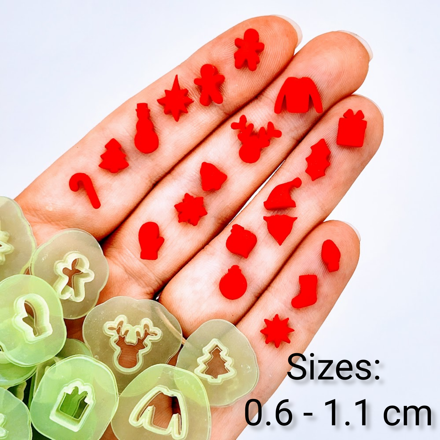 Set of Tiny Spring Polymer Clay Cutters  Sharp, Clean, Precise Cuts – The  Clay Impress
