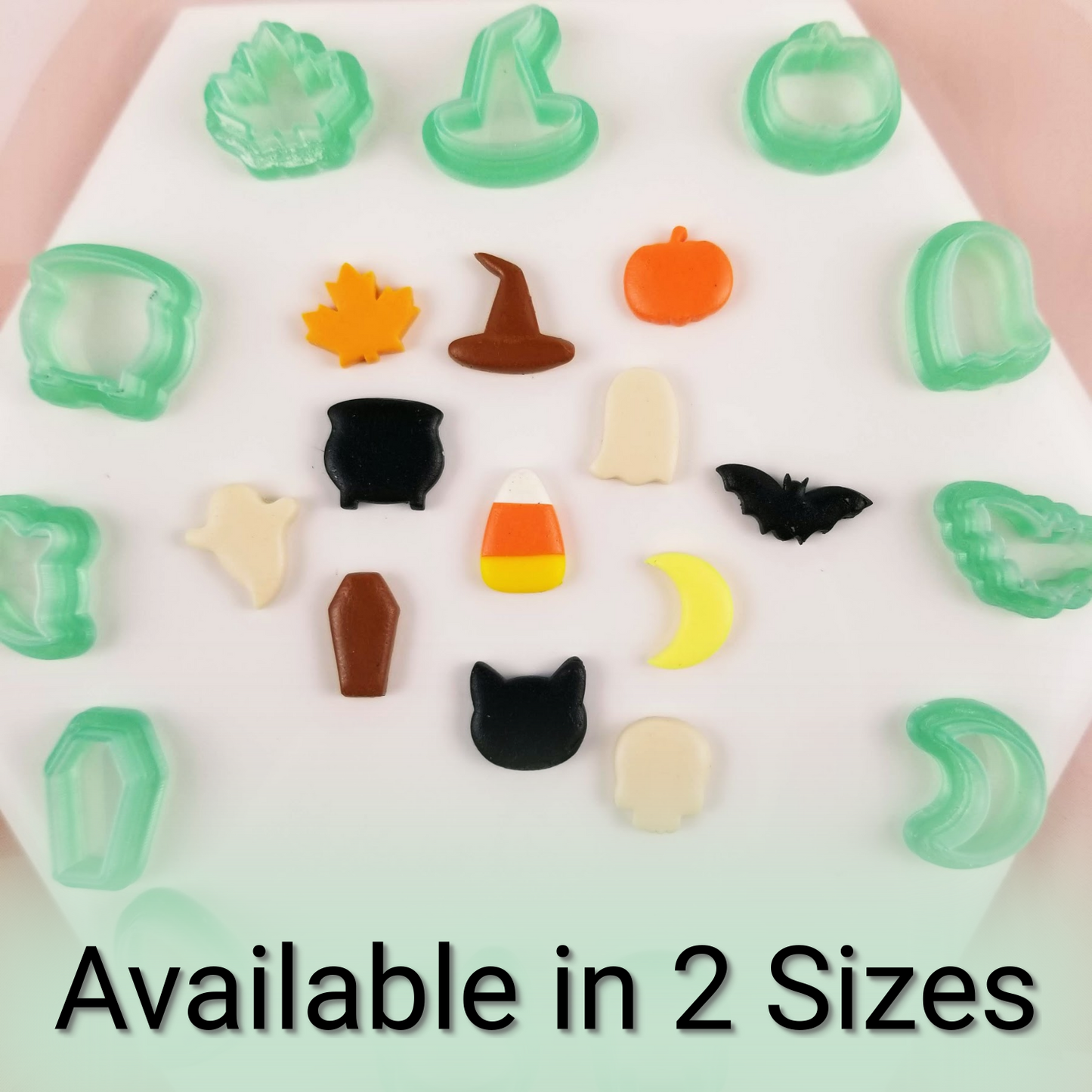 CHENRUI Set of 12 Small Halloween Polymer Clay Cutters, Mini Stud Earring  Cutters