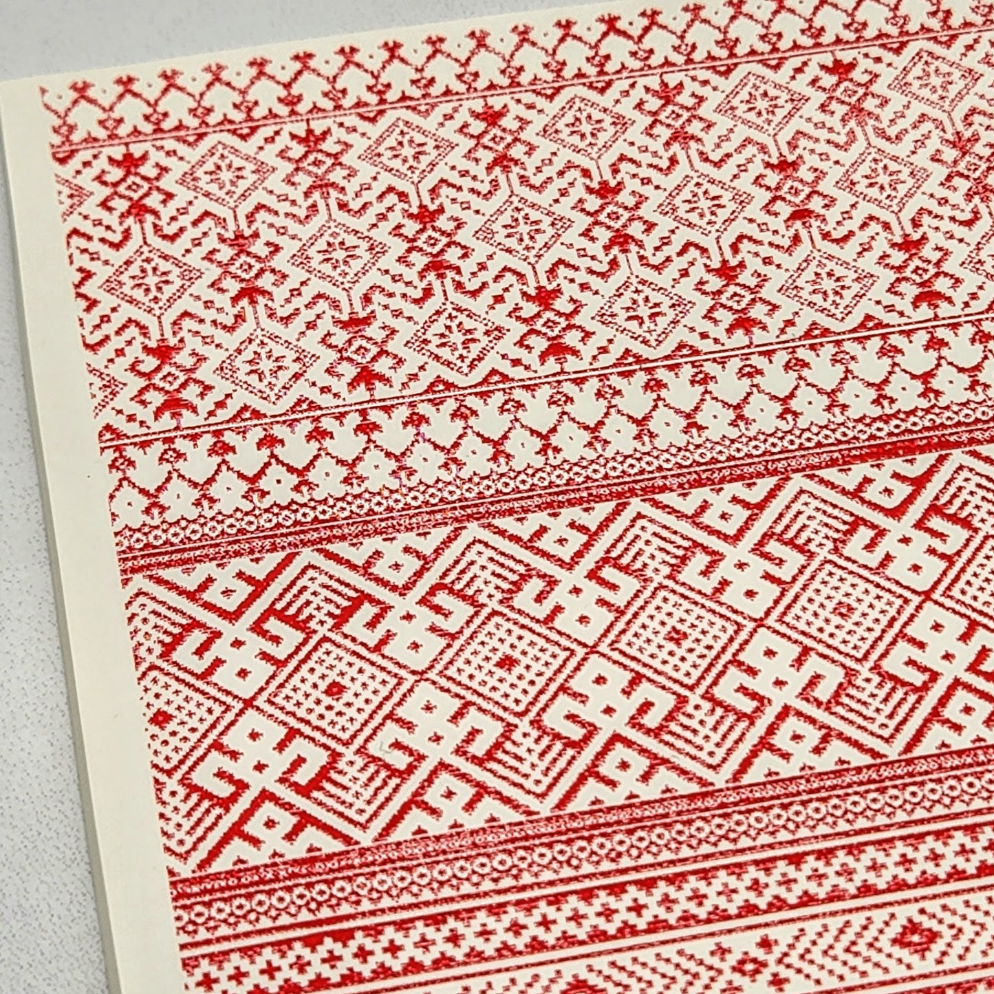 Ukrainian Embroidery Silk Screen