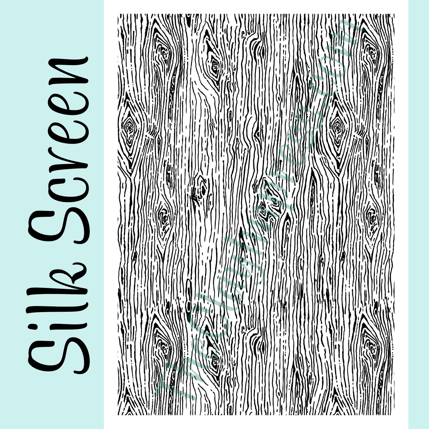 Woodgrain Silk Screen